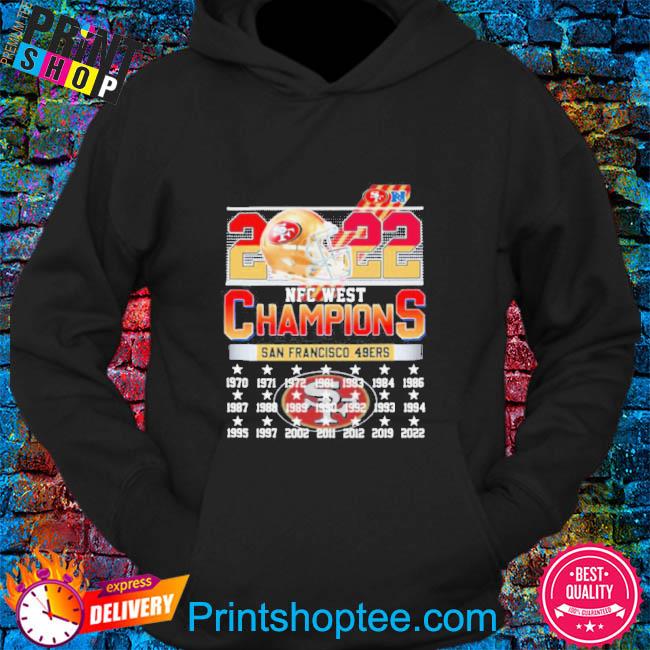 2022 NFC West Champions San Francisco 49ers 1970-2022 Shirt