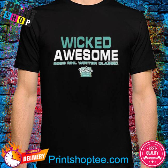 2023 nhl wicked awesome nhl winter boston 2023 shirt