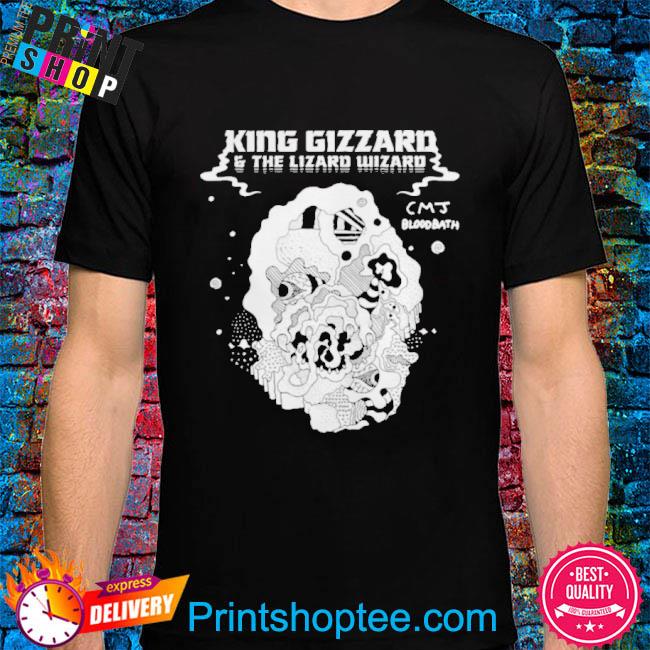 Black And White Artwork King Gizzard And Lizard Wizard shirt