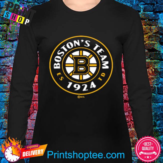 Fanatics Boston Bruins Men's Long-Sleeve Raglan Tee