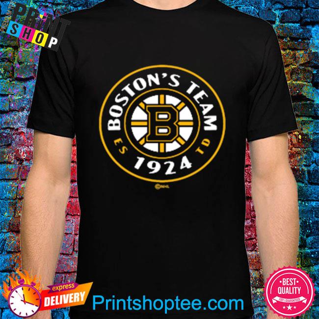 Youth Black Boston Bruins Hit Long Sleeve T-Shirt