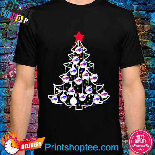 Buffalo Bills Christmas tree new 2022 shirt