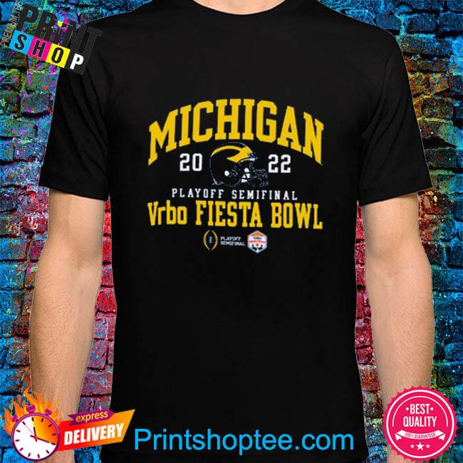 Champion university of Michigan wolverines 2022 college football playoff fiesta bowl shirt