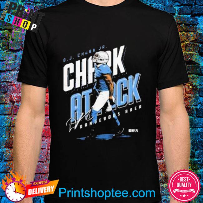 D.j. chark jr. detroit chark attack dangerous area signature shirt