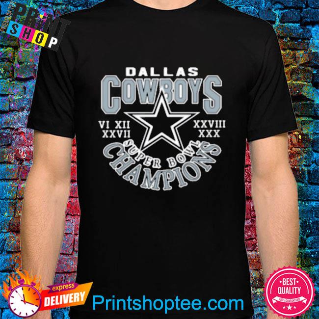 Dallas Cowboys 5 time super bowl champions 2023 shirt, hoodie, sweater,  long sleeve and tank top