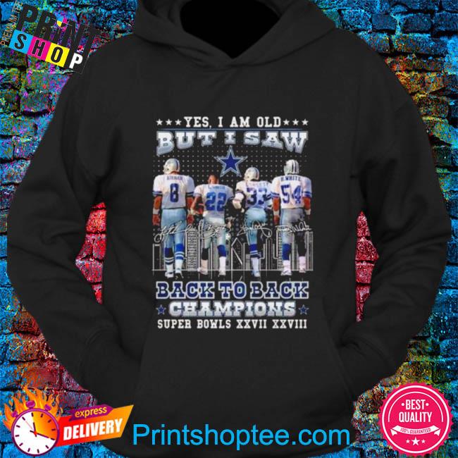 Vintage DALLAS COWBOYS Back to Back Super Bowl XXVIII 