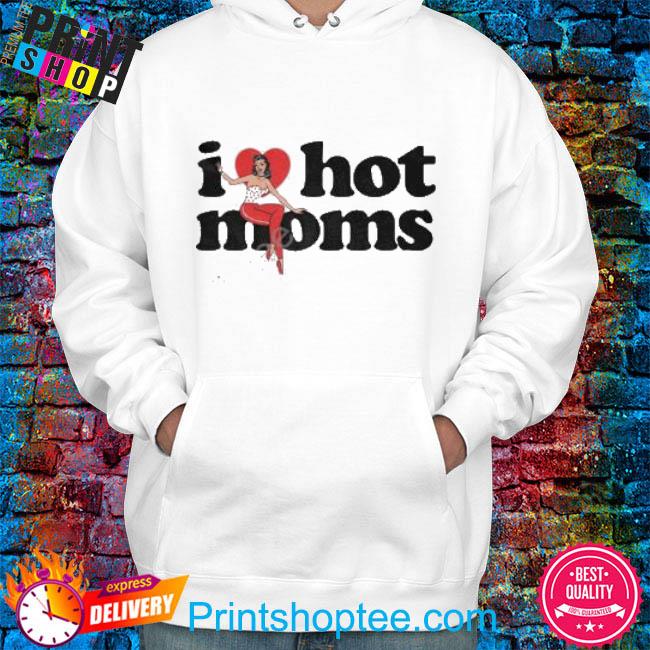 Danny Duncan I Heart Hot Moms Blue Hoodie