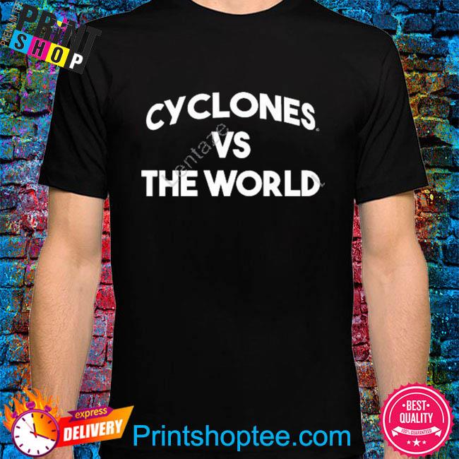 David carr wearing cyclones vs the world shirt