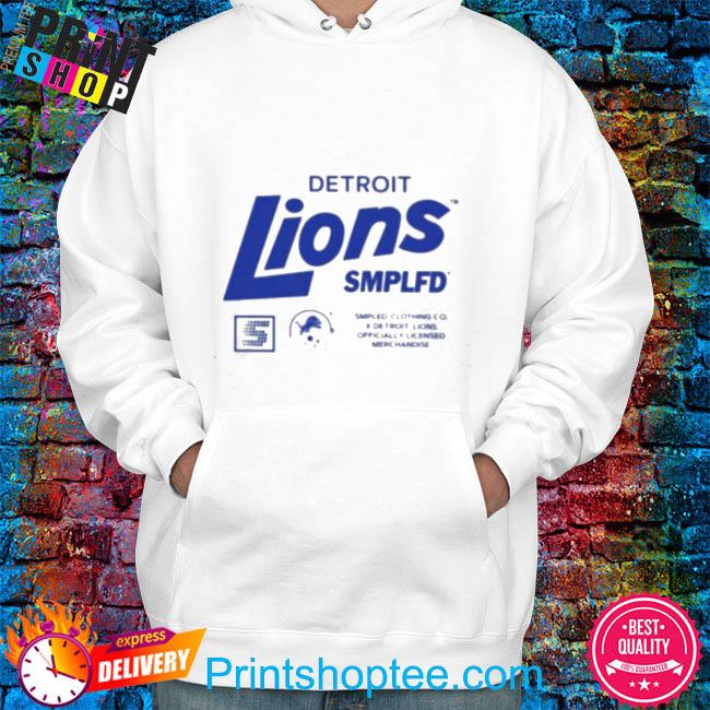 Official detroit Lions SMPLFD T-shirt, hoodie, sweater, long