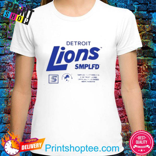 Official detroit lions smplfd shirt, hoodie, sweater, long sleeve and tank  top