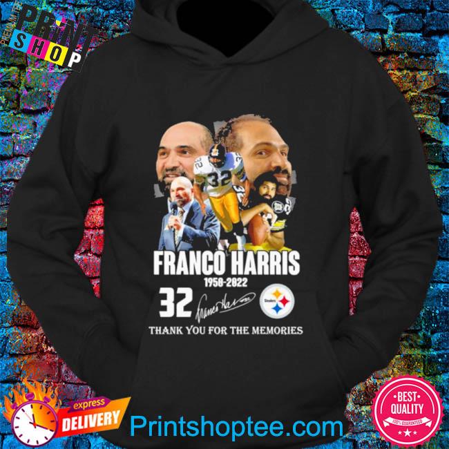 Rip Franco Harris Thank You For The Memories 1950 2022 Shirt, hoodie,  sweater, long sleeve and tank top