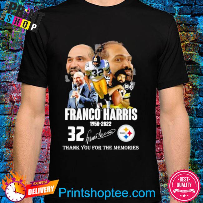 Franco's Immaculate Reception 50 Years Of 1972 – 2022 Thanks For The  Memories Signature SHirt