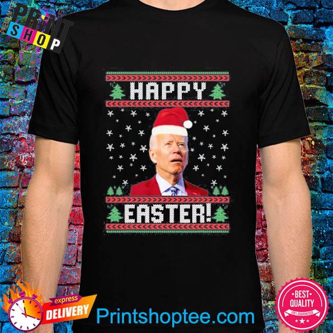 Funny happy easter ugly Christmas sweater