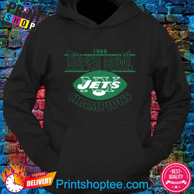 New York Jets Super Bowl III Champs T-Shirt from Homage. | Officially Licensed Vintage NFL Apparel from Homage Pro Shop.