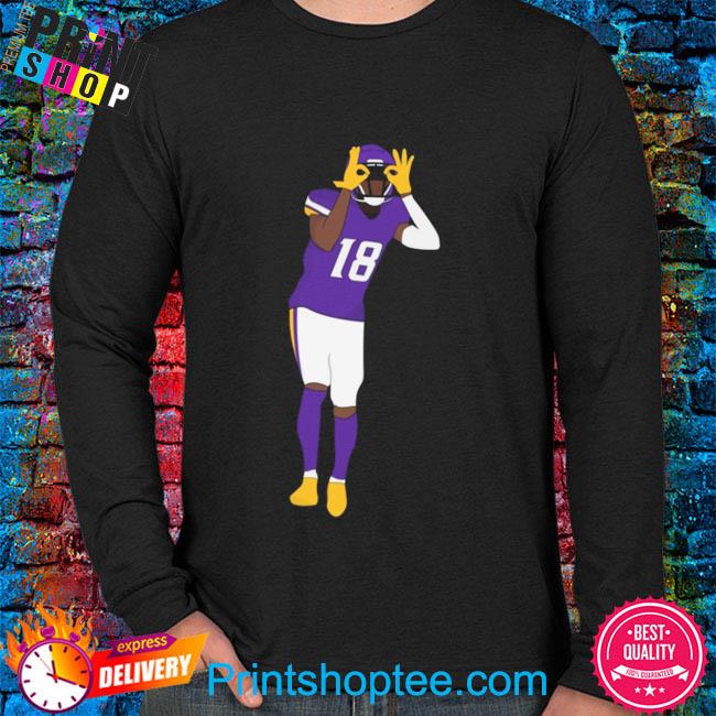 Justin Jefferson Griddy Minnesota Vikings Men's Shirt, hoodie, sweater,  long sleeve and tank top