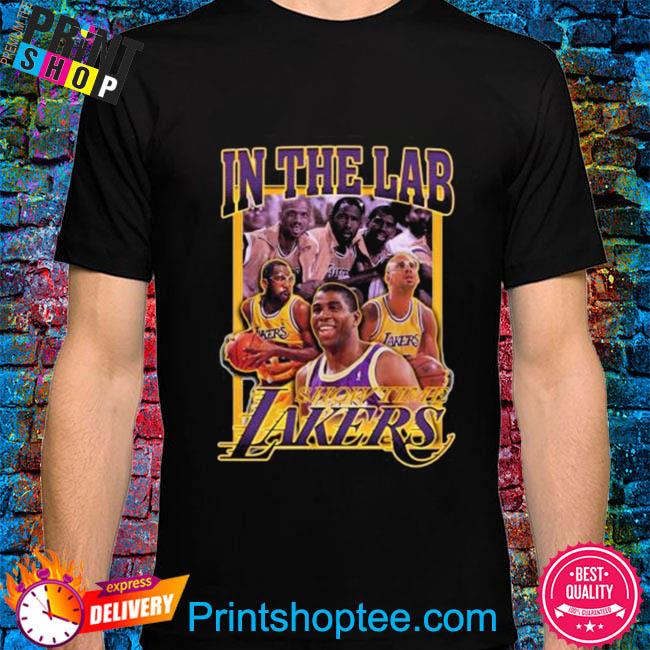 Los Angeles Lakers in the lab the legends shirt
