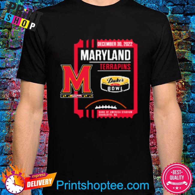Maryland terrapins duke's mayo bowl shirt