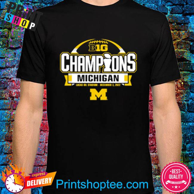 Michigan big 10 champions michigan wolverines big ten champions shirt