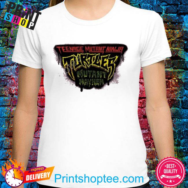 printful2 Teenage Mutant Ninja Turtles: Mutant Mayhem Faces Adult Short Sleeve T-Shirt Black / XXXL