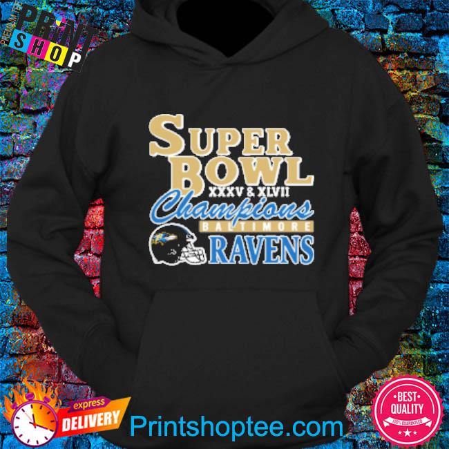 Nfl homage baltimore ravens super bowl champions shirt, hoodie