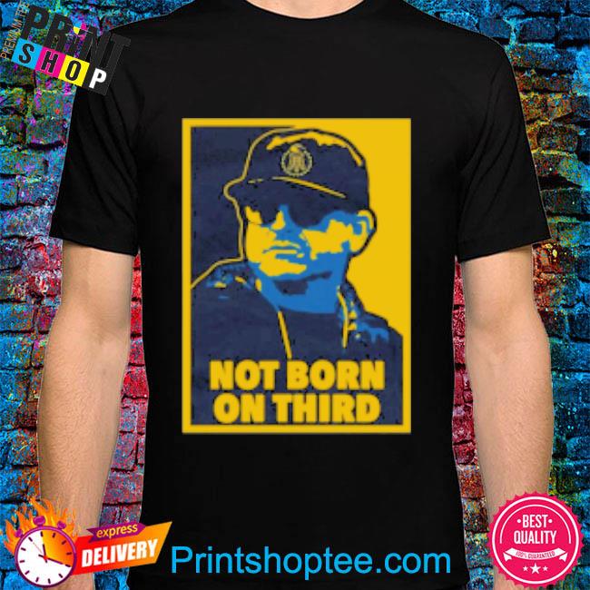 Not Born On Third The Barstool Sports Store T-Shirt