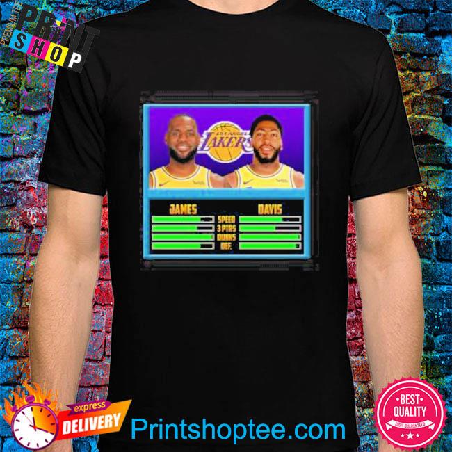 Official Los Angeles Lakers Lebron James Anthony Davis Nba Jam Shirt,  hoodie, sweater, long sleeve and tank top