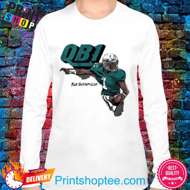 Official Miami dolphins qb1 tua tagovailoa shirt, hoodie, sweater