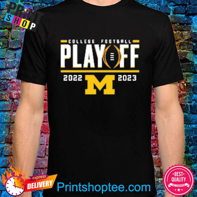 Official Michigan College Football Playoff 2022-2023 Shirt