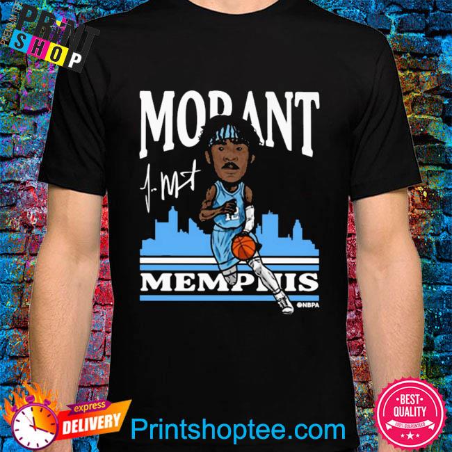 Graphic Design Ja Morant Signature Memphis Grizzlies Basketball Unisex T- Shirt – Teepital – Everyday New Aesthetic Designs