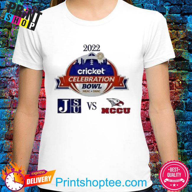 Official NCCU vs JSU 2022 Cricket Celebration Bowl Tee Shirt
