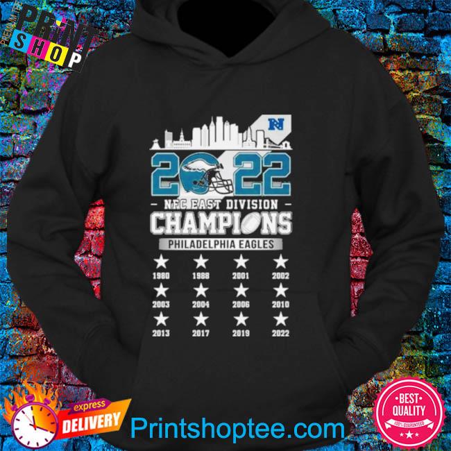 Official Philadelphia Eagles 2022 NFC division champions shirt, hoodie,  sweater, long sleeve and tank top