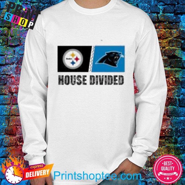 Pittsburgh Steelers Vs Carolina Panthers House Divided shirt