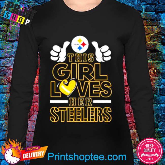 This Girl Loves Her Steelers T shirt