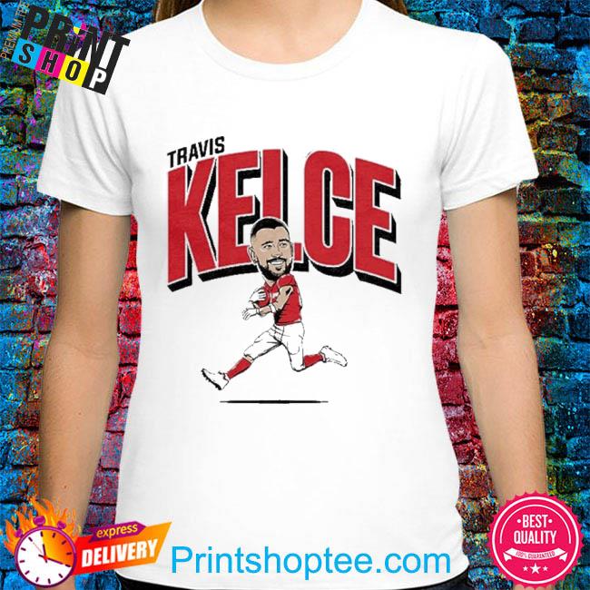 Official Travis Kelce Caricature 49Ers Football Shirt, hoodie