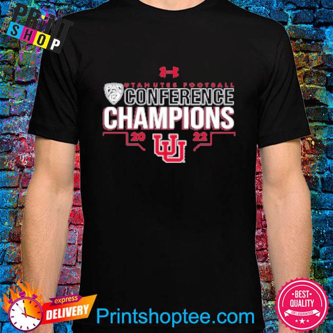 Official Under Armour Utah Utes Football 2022 Pac-12 Conference Champions shirt