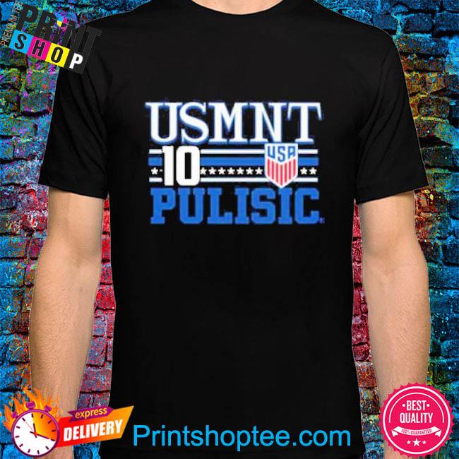 Official Usmnt Pulisic 10 USA T-shirt