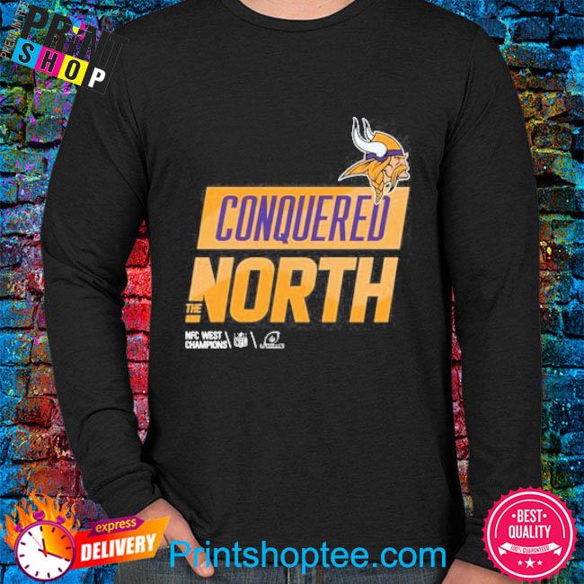 vikings conquer the north shirt