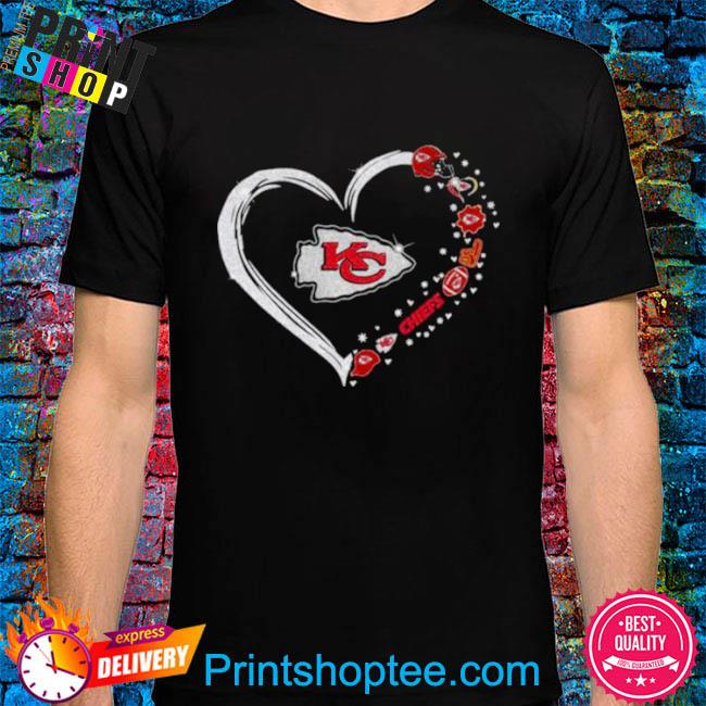 Kansas City Chiefs Heart Shirt