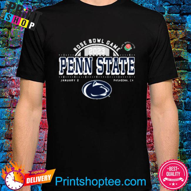 Penn state 2023 rose bowl game football shirt