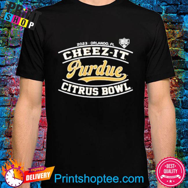 Purdue boilermakers 2023 cheez-it citrus bowl shirt