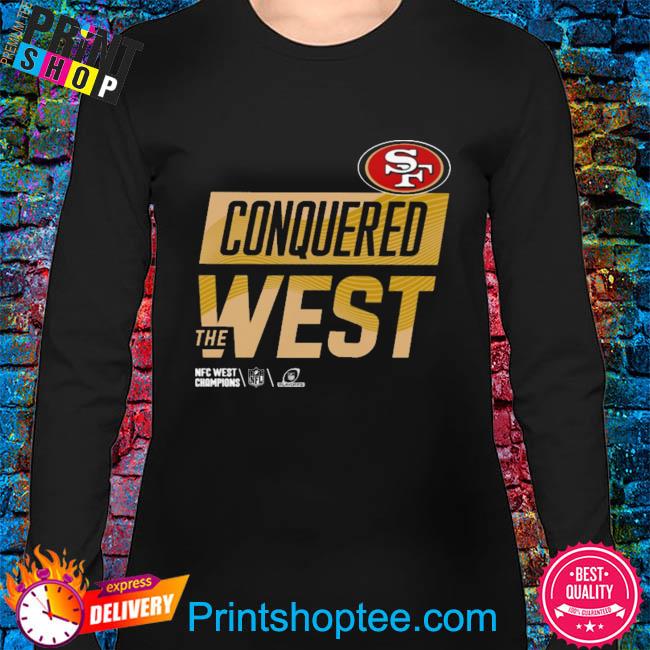 San Francisco 49ers Conquered The West NFC West Champions 2022 shirt,  hoodie, sweater, long sleeve and tank top