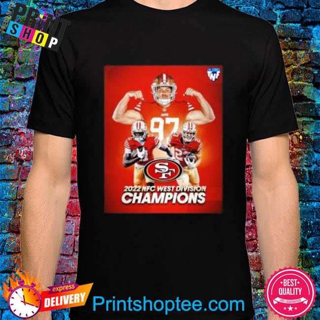 San francisco 49ers winner 2022 nfc west champions funny shirt