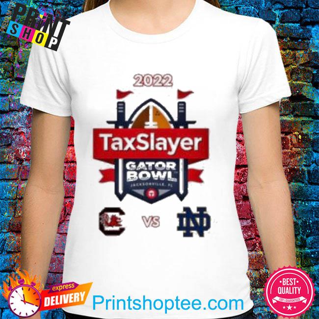 South Carolina Vs Notre Dame 2022 Taxslayer Gator Bowl Shirt
