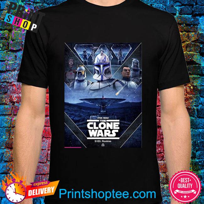 Star wars the clone wars s1e5 rookies shirt