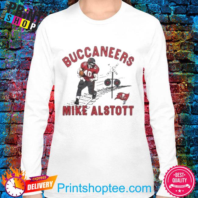 Tampa Bay Buccaneers Mike Alstott a train crossing shirt, hoodie, sweater  and v-neck t-shirt