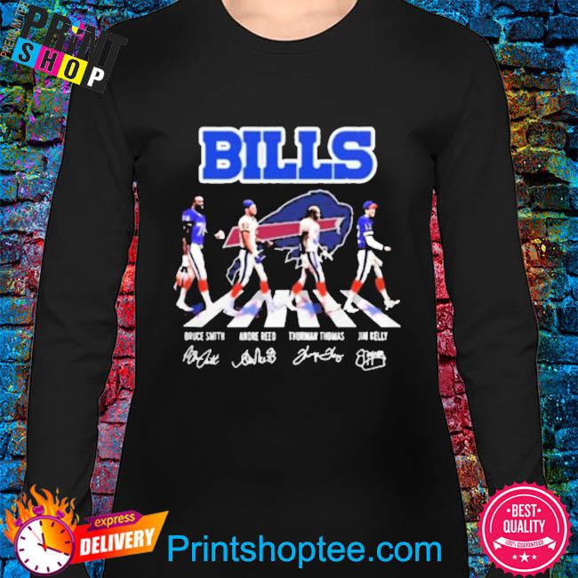 The Bills Bruce Smith Andre Reed Thurman Thomas Jim Kelly T Shirt