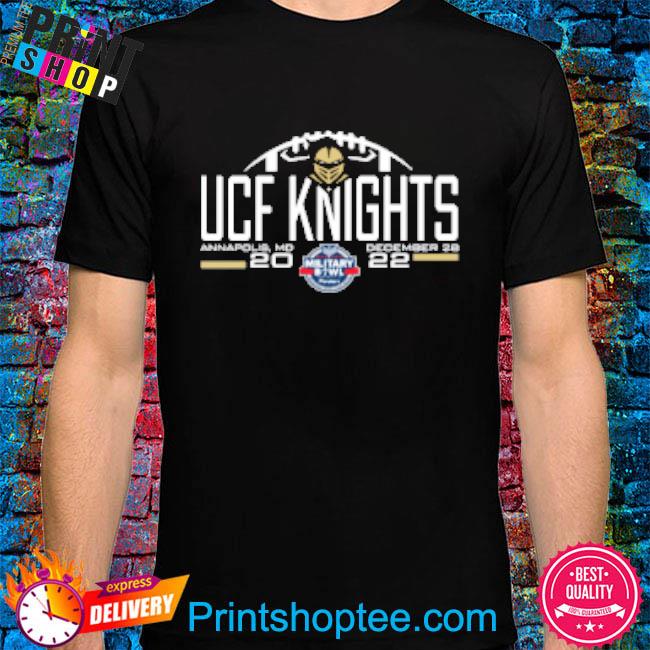 UCF Knights Football 2022 Military Bowl Military Bowl Gear Shop T-Shirt
