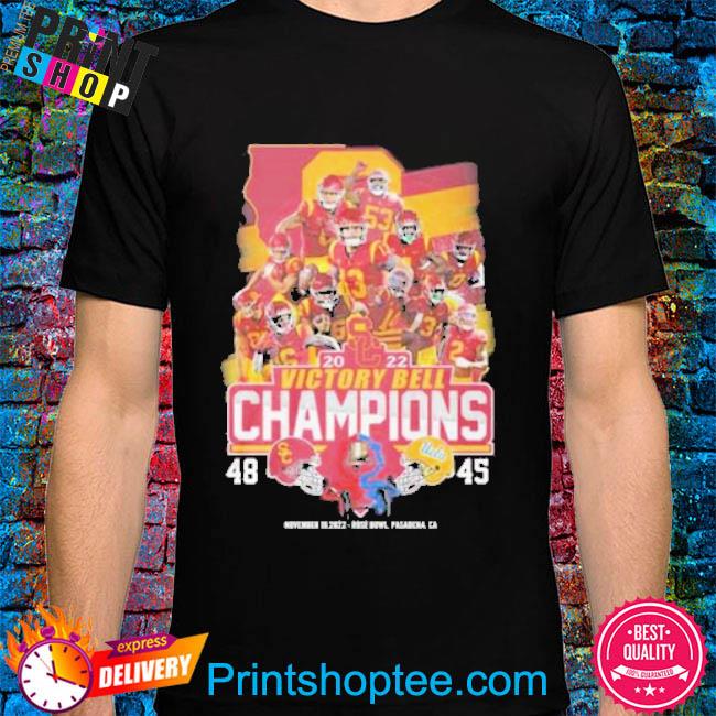 USC Trojans football 2022 victory bell champions T-shirt