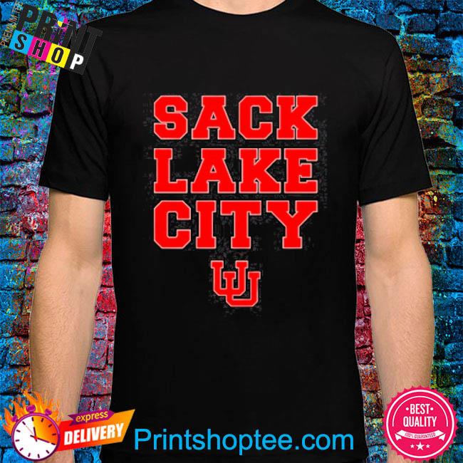Utah football sack lake city 2022 shirt