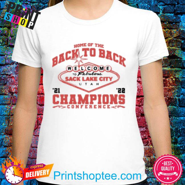 Utah Utes 2022 Home Of The Back To Back Champions T-Shirt